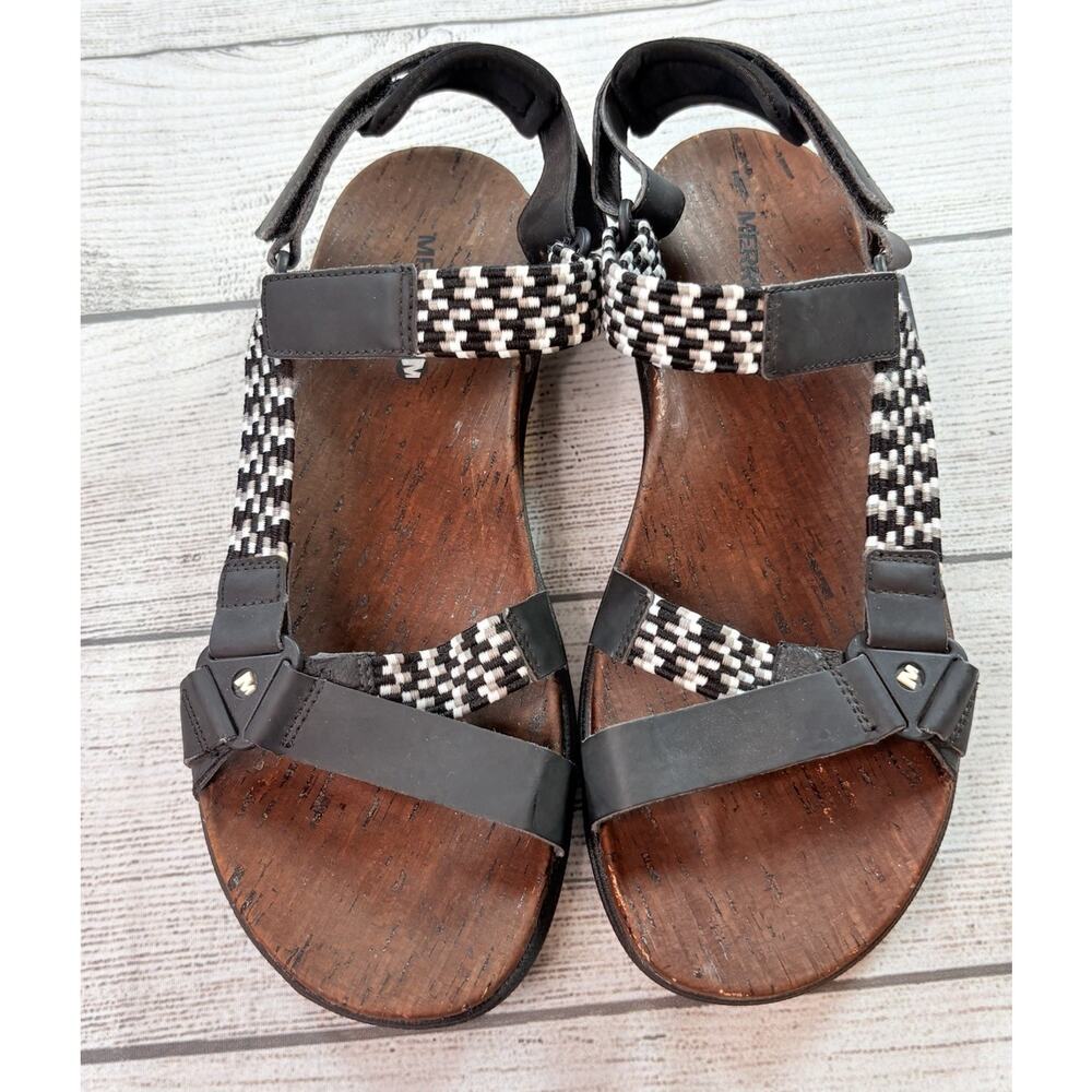 Merrell Womens Around Town Suncue Woven Strappy Sandals Hiking Size 9 - Picture 7 of 9